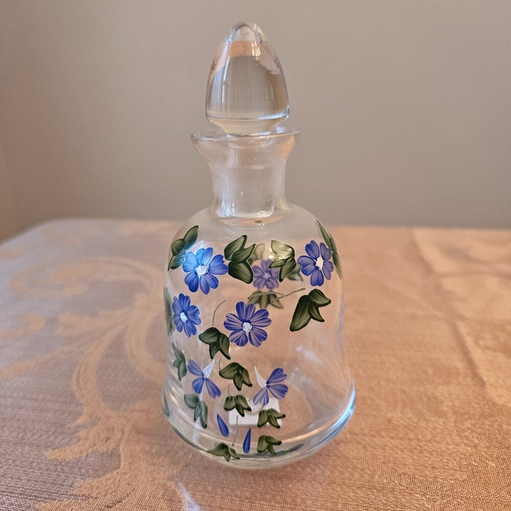 Hand Painted Perfume Bottle